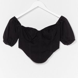 Black Corset Top
